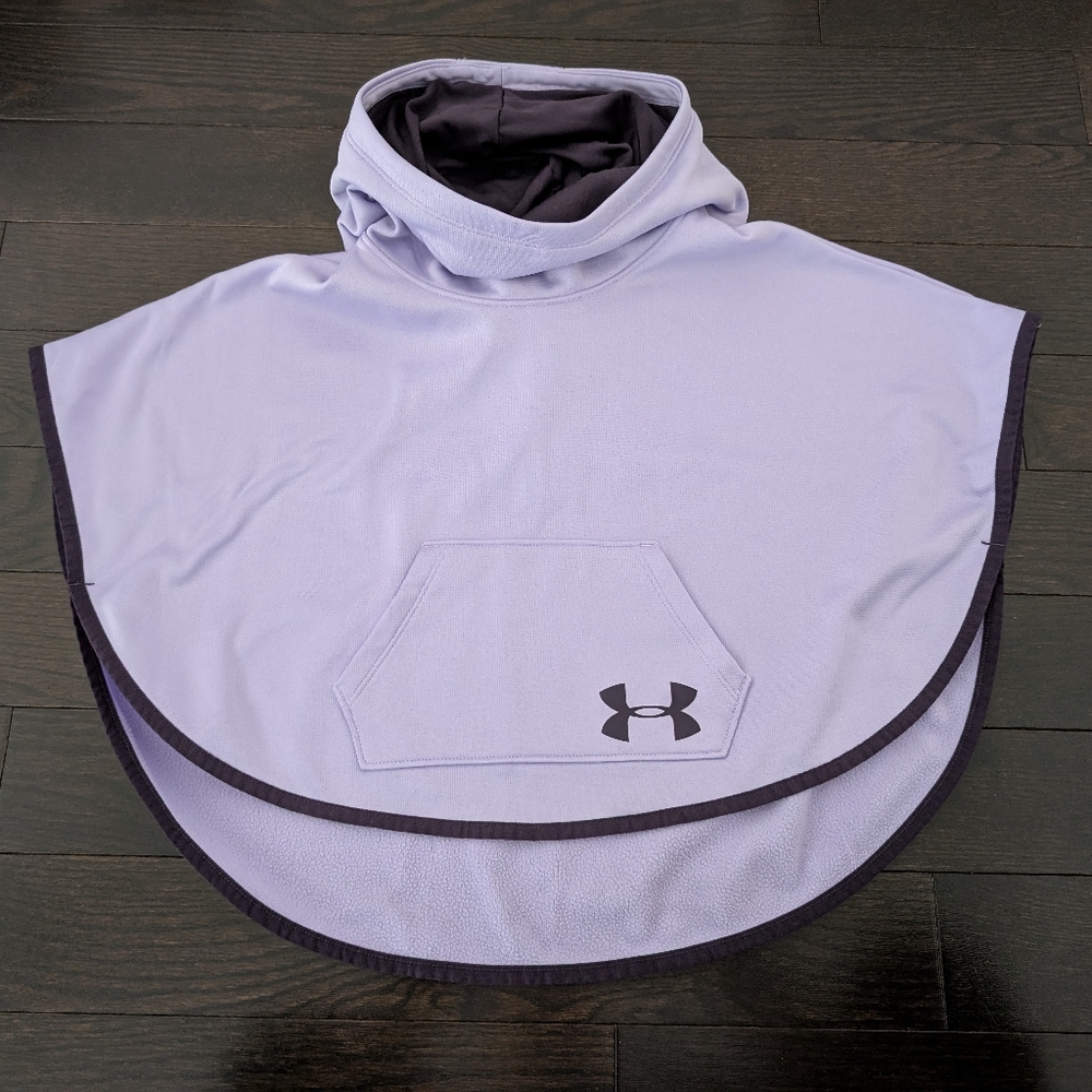 sz:YXS LIKE NEW Under Armour Girls Poncho, Lavender